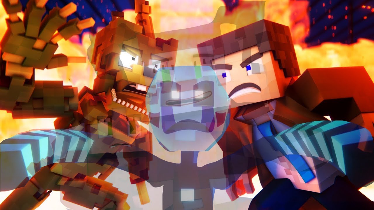 Labyrinth - A FNaF Minecraft EnchantedMob AMV (Song By CG5) Five Nights 5/5
