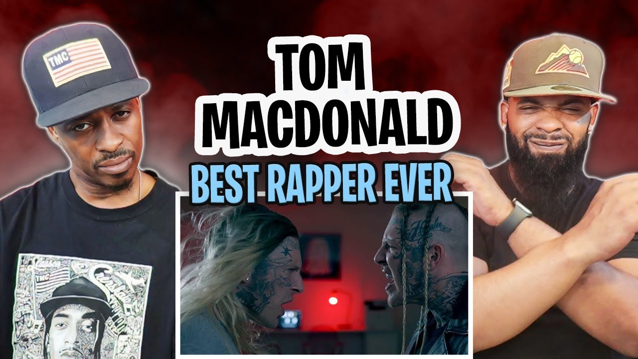 AMERICAN RAPPER REACTS TO-Tom MacDonald - BEST RAPPER EVER