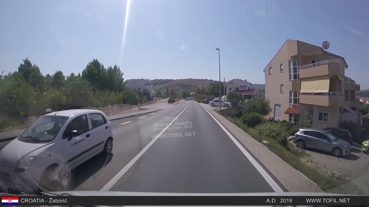 Žaborić - CROATIA 2019 Road Trip DASHCAM WWW.TOFIL.NET