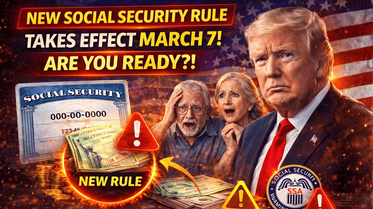 NEW Social Security Rule Takes Effect March 7! ARE YOU READY?!