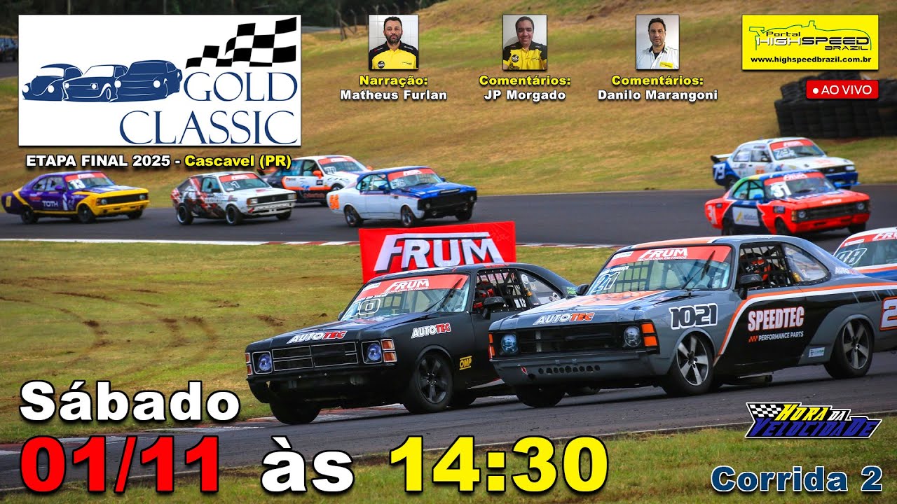 🔴 COPA FRUM GOLD CLASSIC | Corrida 2 | Grande Final 2025 | Cascavel (PR) | AO VIVO