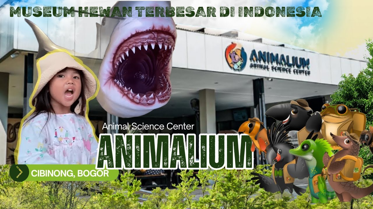 MAIN KE MUSEUM HEWAN TERBESAR DI INDONESIA !! ANIMALIUM ANIMAL SCIENCE CENTER BRIN - CIBINONG BOGOR