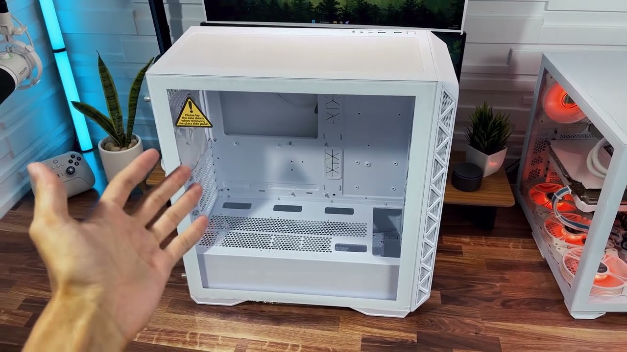 O MELHOR GABINETE GAMER BRANCO -  MONTECH AIR 903 MAX
