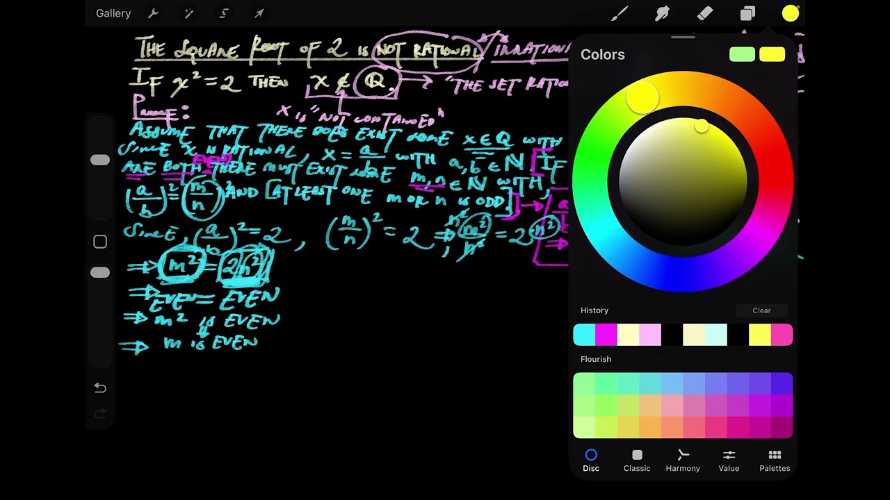 The Square Root of 2 is Not Rational