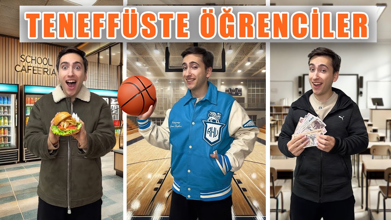 Teneffüste Öğrenci Tipleri