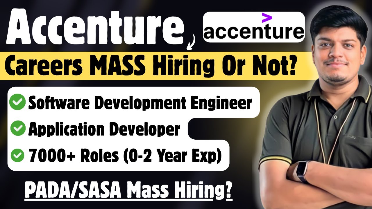 🔥Вакансии Accenture 7000/Массовый найм? | Набор сотрудников PADA/SASA | Заявка уже доступна