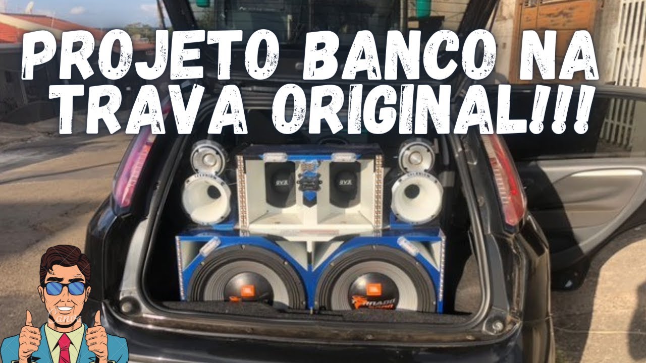 PROJETO FIAT PUNTO TORNADO 3000 !!BANCO NA TRAVA ORIGINAL!!!
