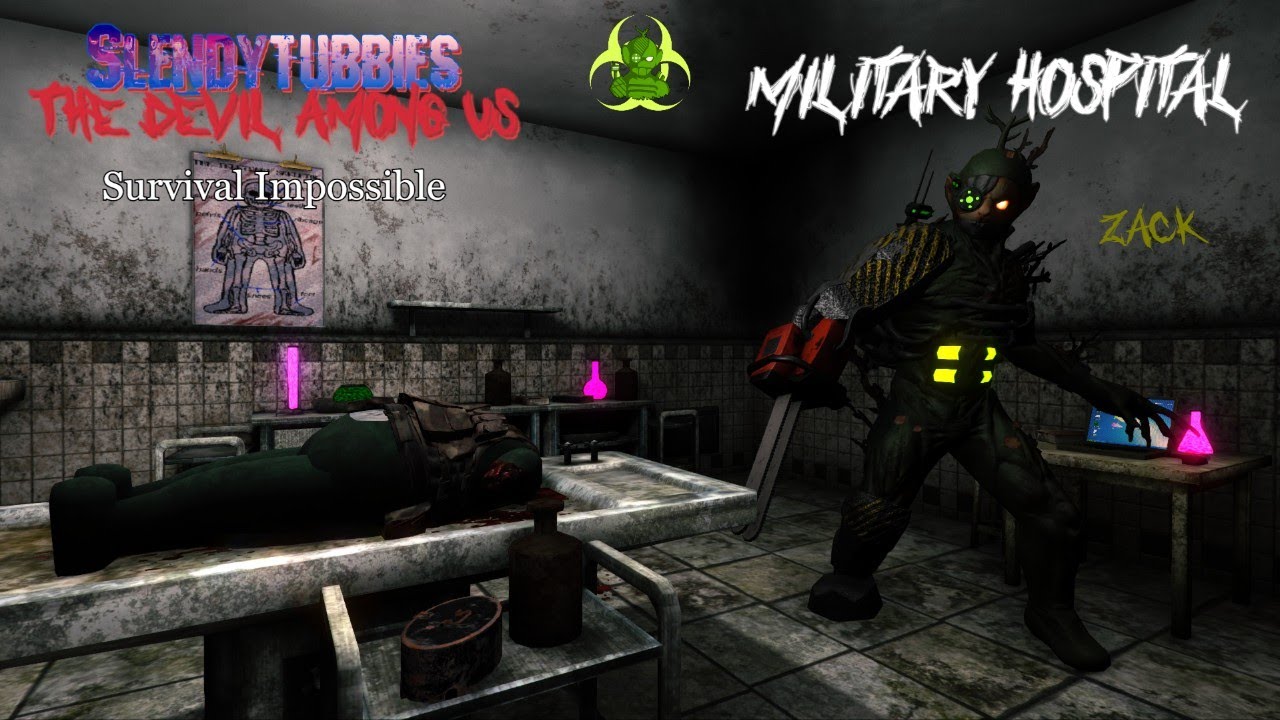 Slendytubbies: The Devil Among Us 2.3 - Survival (Impossible) - Military Hospital
