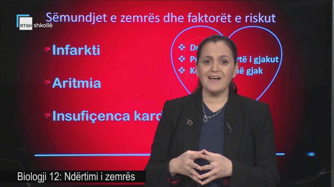 Biologji 12 - Ndërtimi i zemrës
