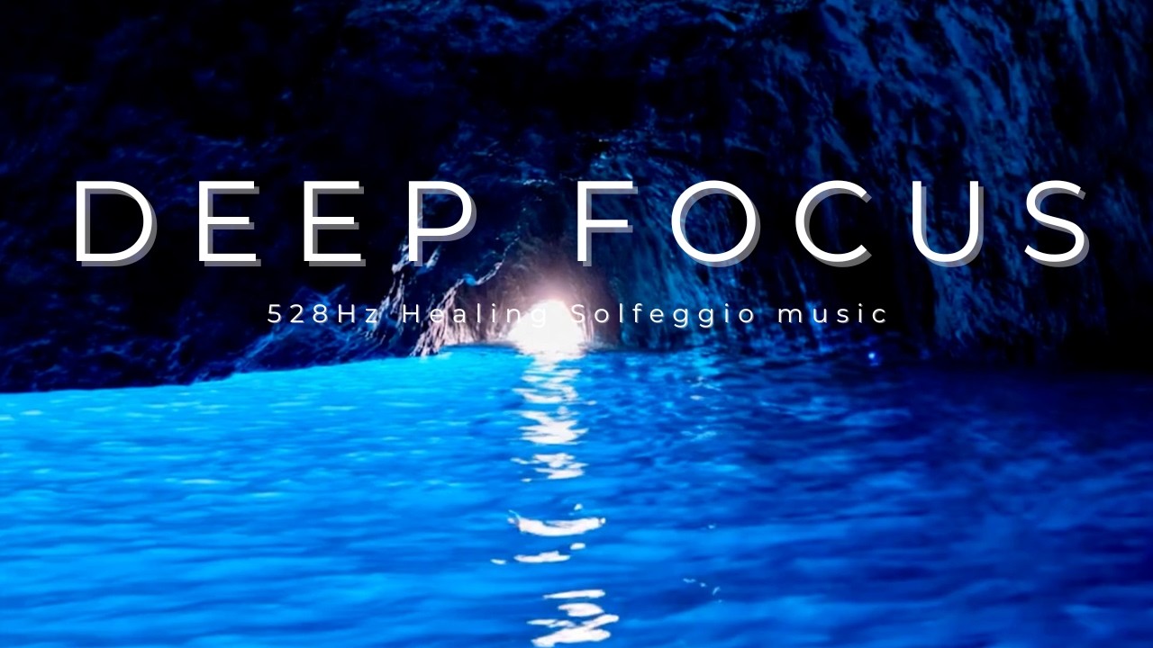 Глубокий сон и фокус 528 Гц 🌊 | Атмосфера синей пещеры [ Lofi Melt Mix ]