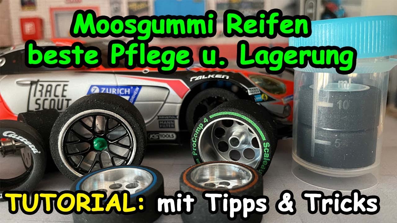 TUTORIAL: Moosgummi Reifen Pflege und Lagerung mit Tipps und Tricks / Empfehlung