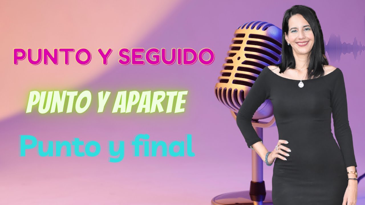 ¿Cuándo usar punto y seguido, punto y aparte y punto y final?