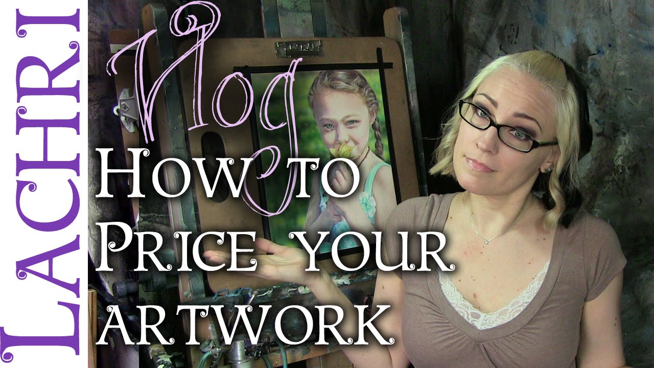 Tips for pricing your artwork - artist vlog  w/ Lachri
