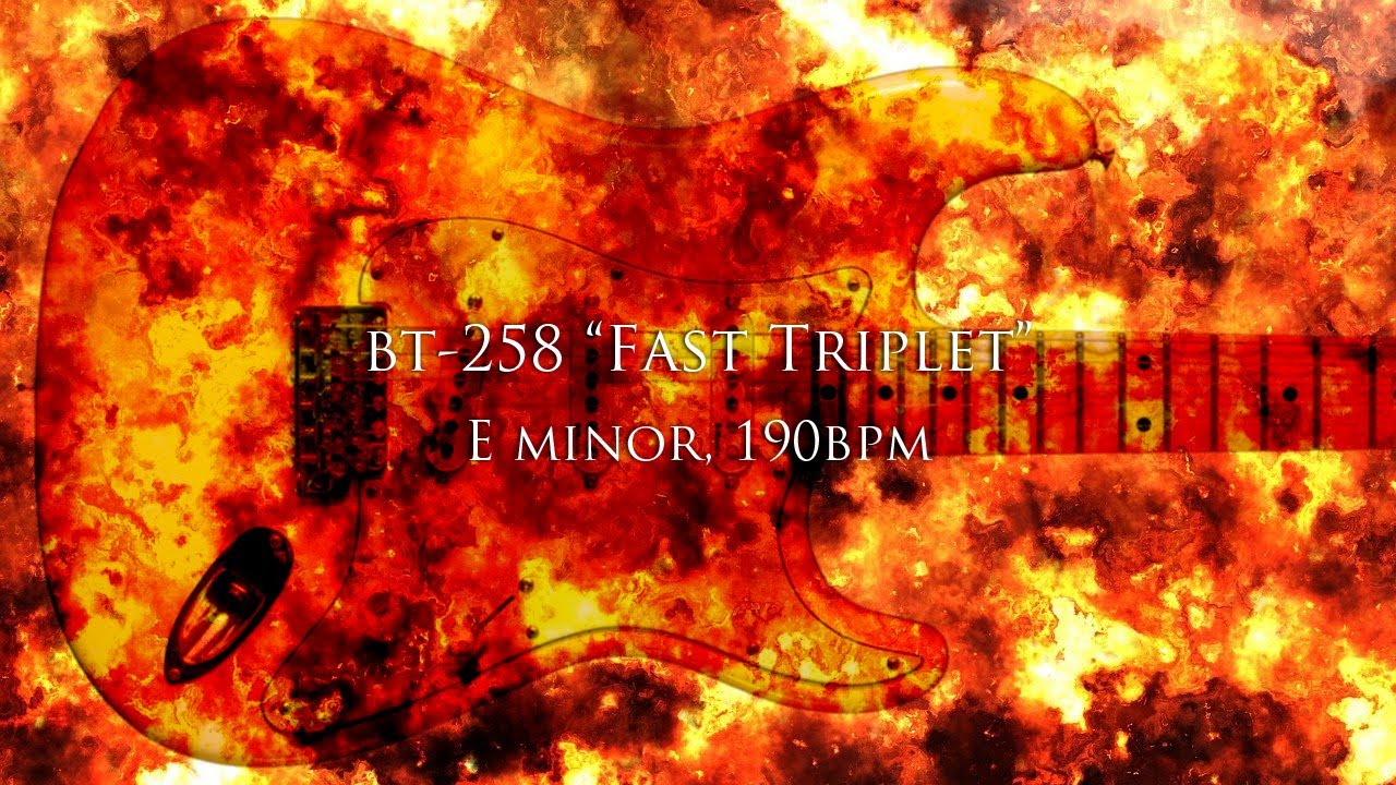 Neoclassical / Power Metal Backing Track in Em | BT-258