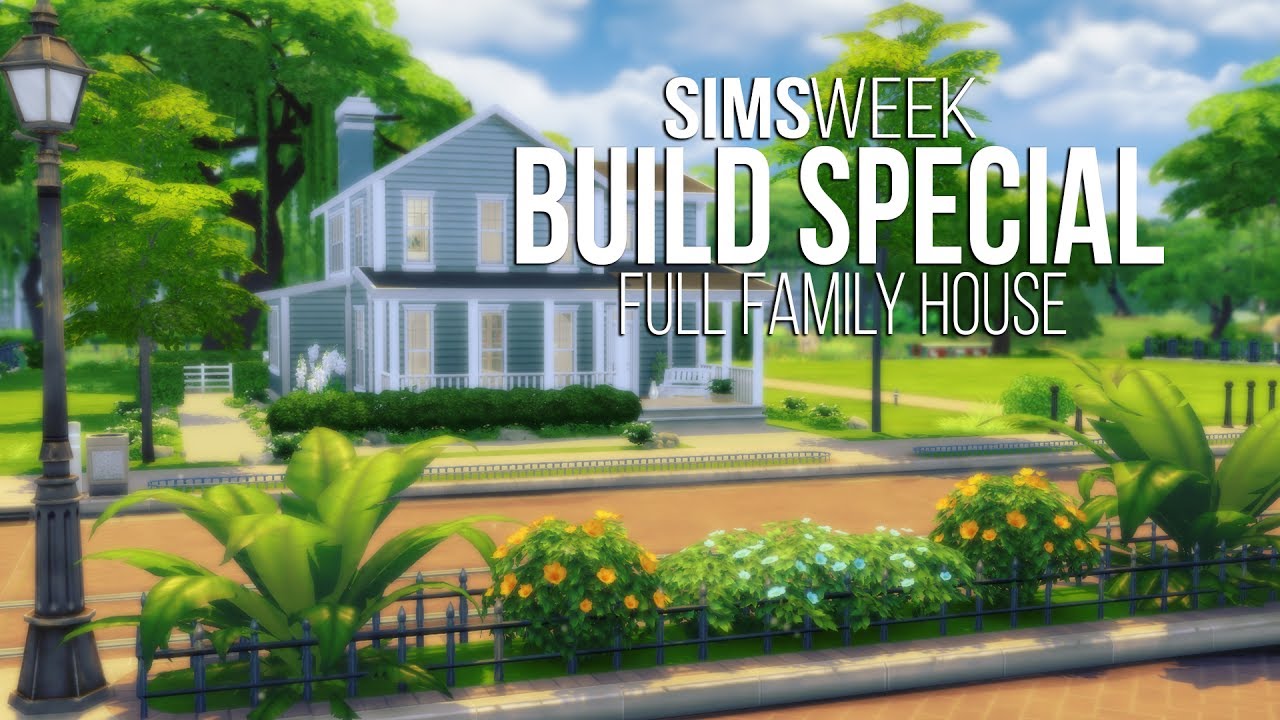Full Family House |+CC/MODY| - NOWY DOM DO 100 ADOPCJI BUILD SPECIAL PART 1/2