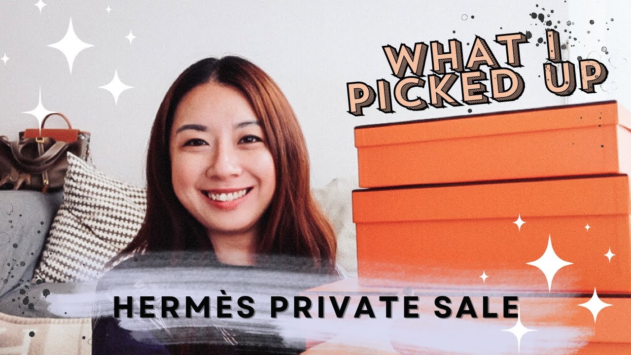 HERMÈS PRIVATE SALE : WHAT I PICKED UP | FLUFFEDUPFLAIR