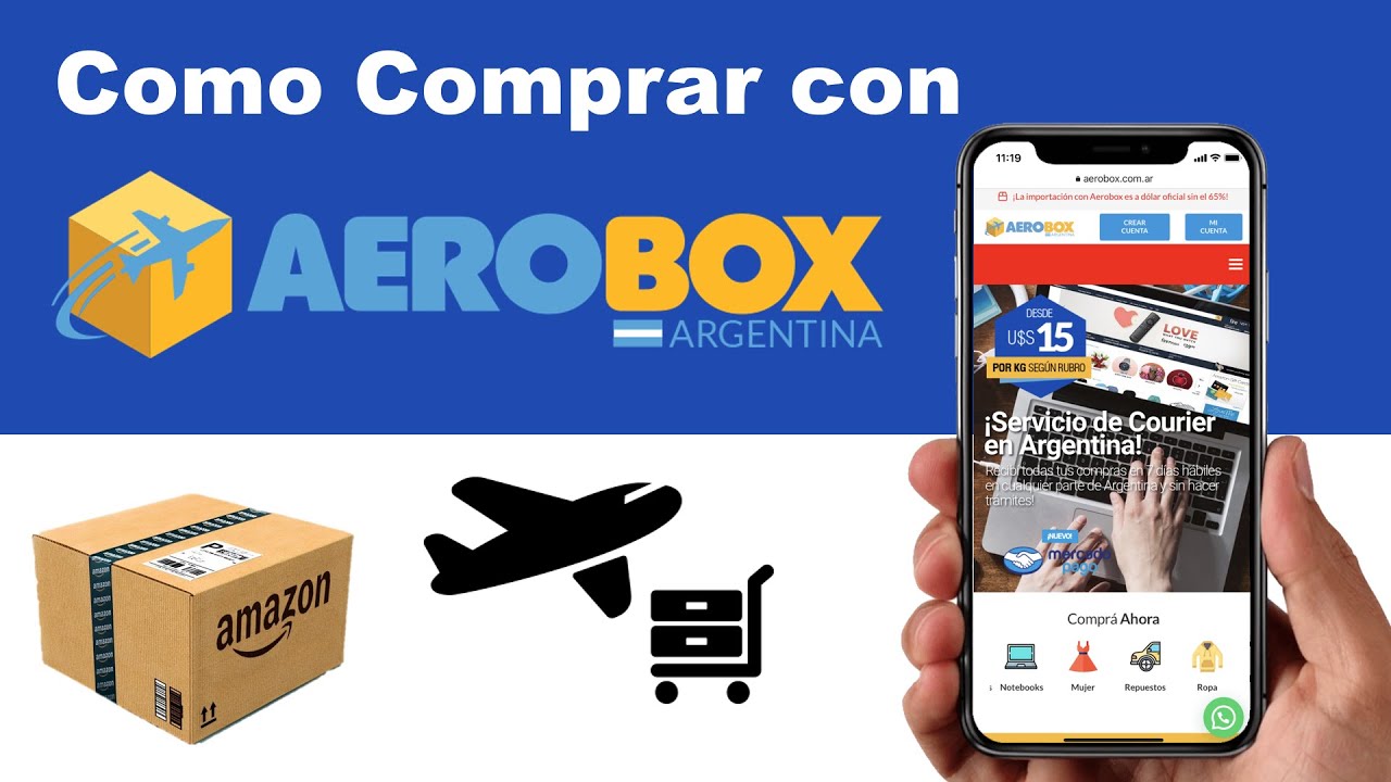 Comprar en el exterior con AeroBox desde Argentina