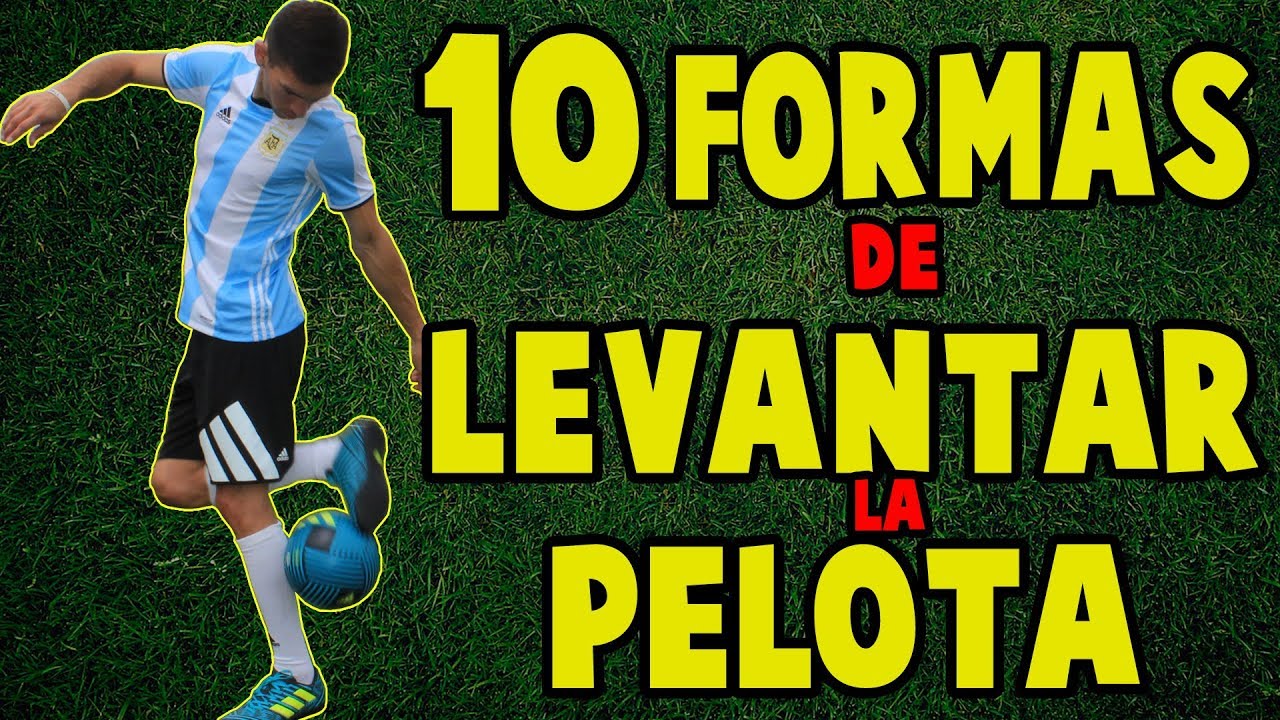 10 FORMAS INCREIBLES de LEVANTAR la PELOTA - APRENDE TRUCOS DE FUTBOL