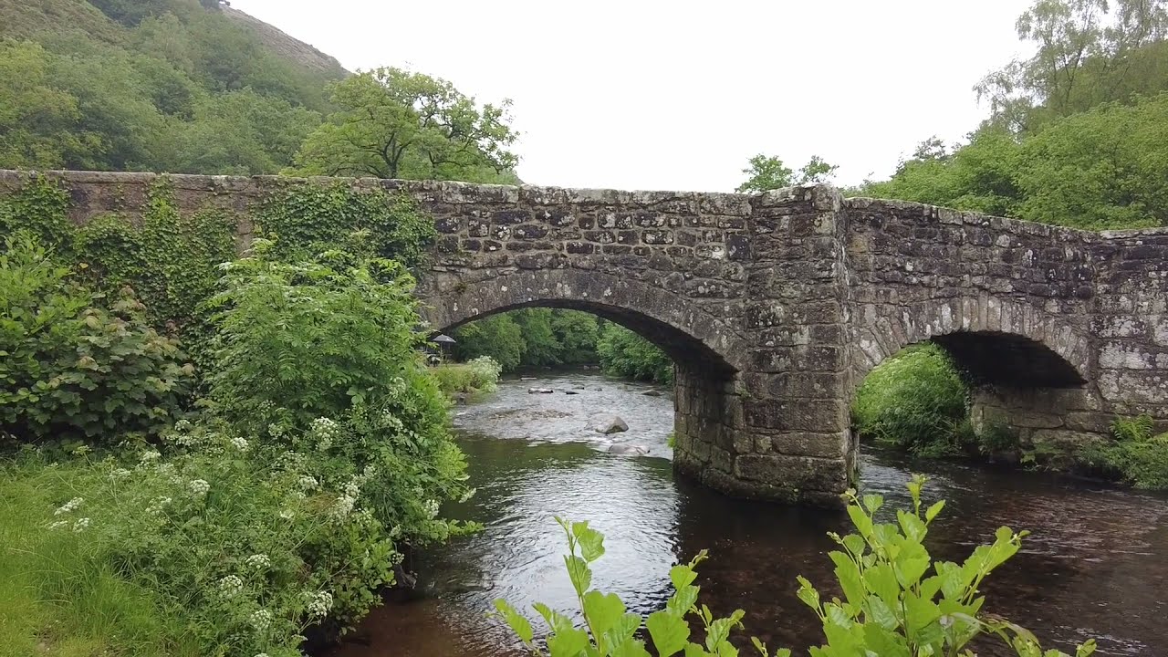 A circular walk from Castle Drogo to Fingle Bridge, Devon.U.K.
