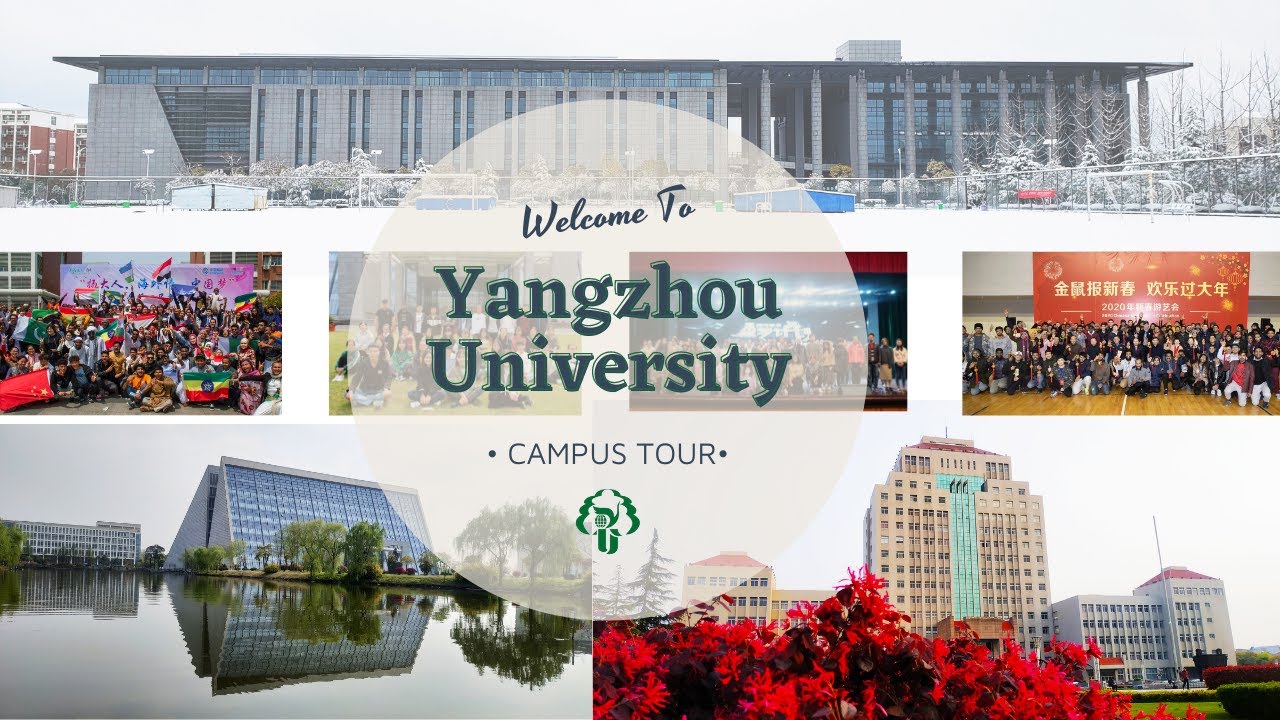 Welcome To Yangzhou University（扬州大学） || Campus Tour || Yangzijin Campus  || Wenhui Road Campus