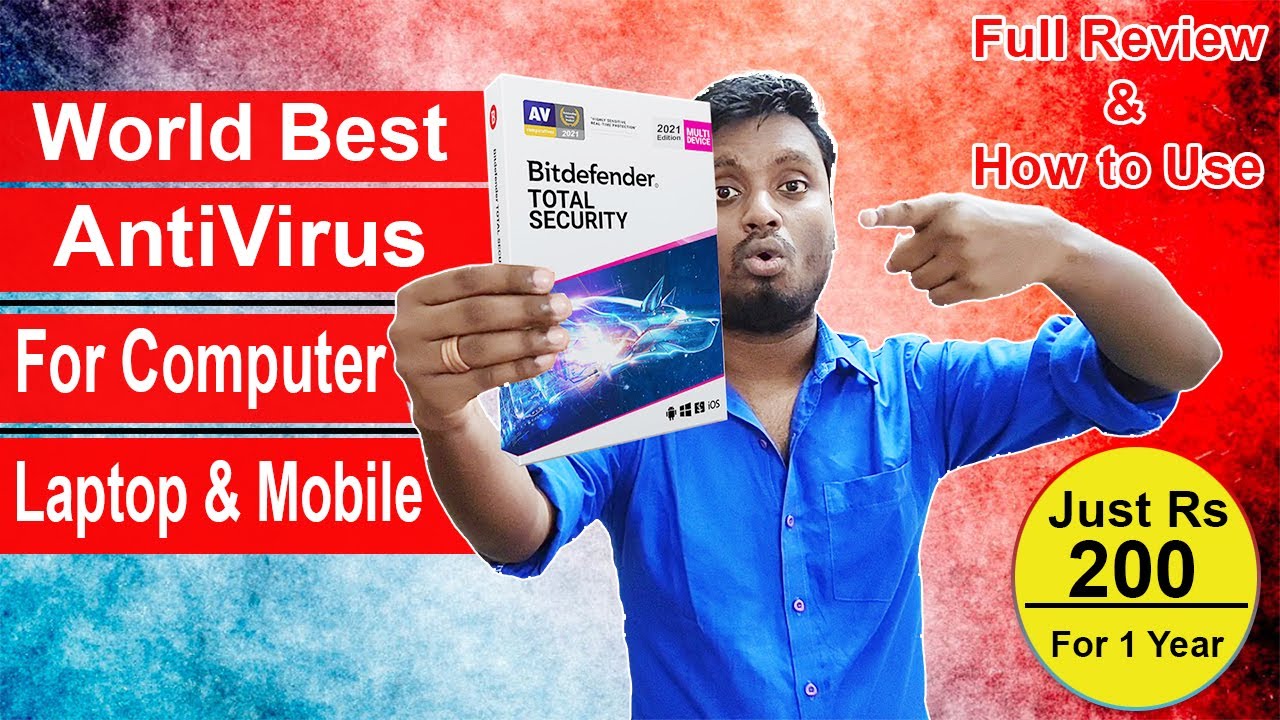 World Best Antivirus Bitdefender Total Security 2023 Full Review | Full Guide How to Install & Use