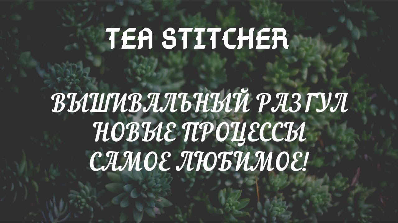 #6. ВЫШИВАЛЬНЫЙ РАЗГУЛ. ЧАСТЬ 1. НОВЫЕ ПРОЦЕССЫ.