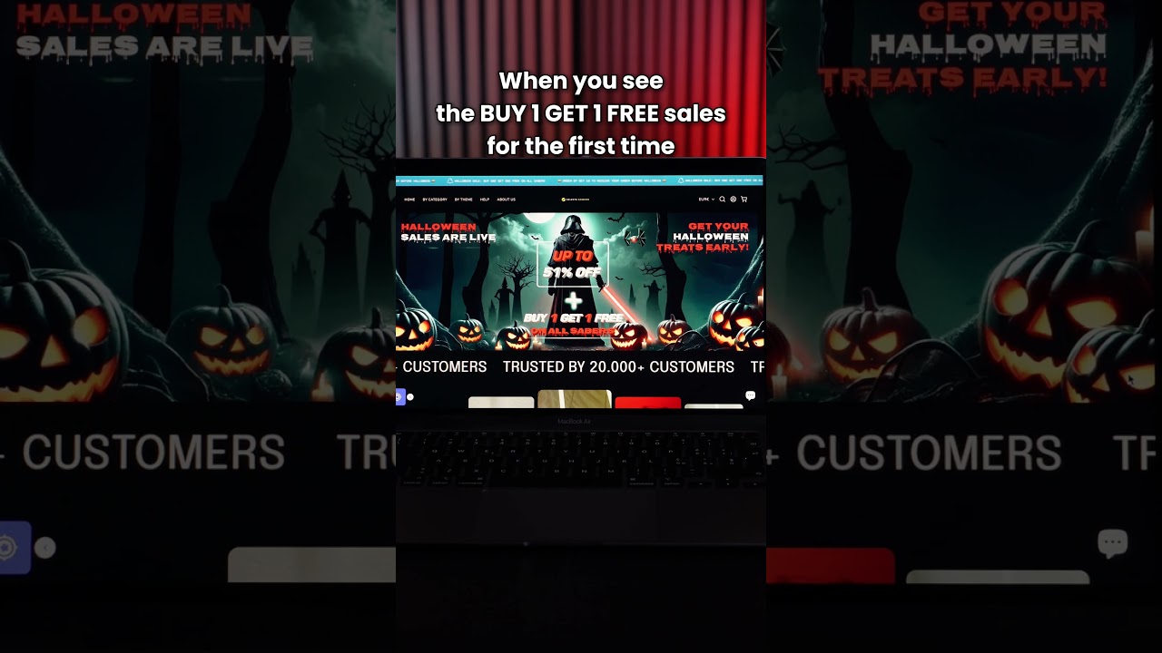Не пропустите это грандиозное предложение! 🎃 www.selectasabers.com 