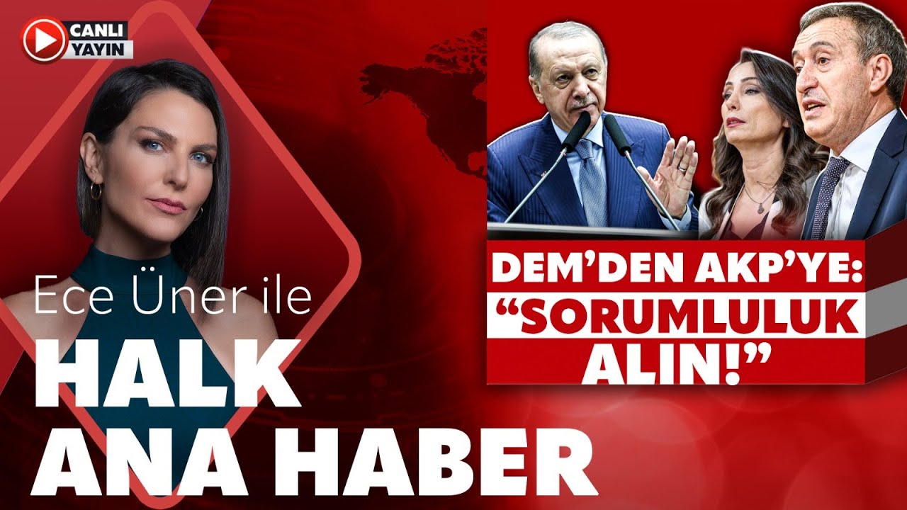 #CANLI | Ece Üner ile Halk Ana Haber | #tartışmasız