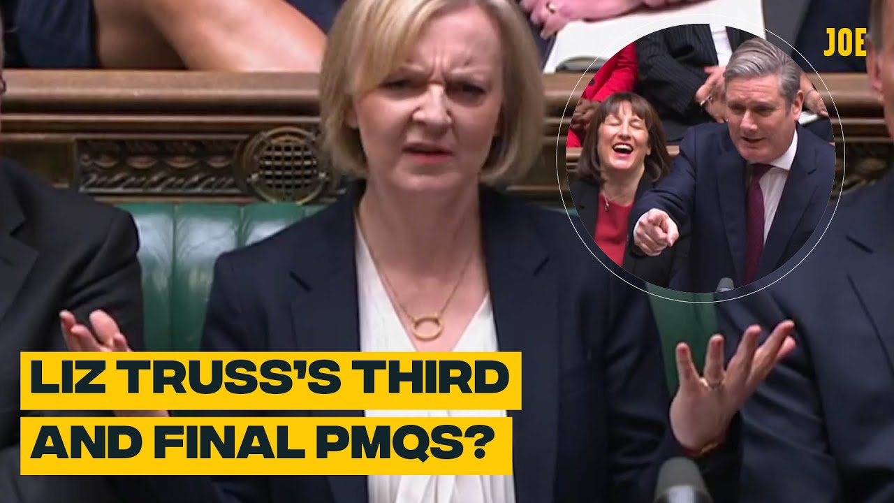 Третий и последний (?) PMQ Лиз Трасс