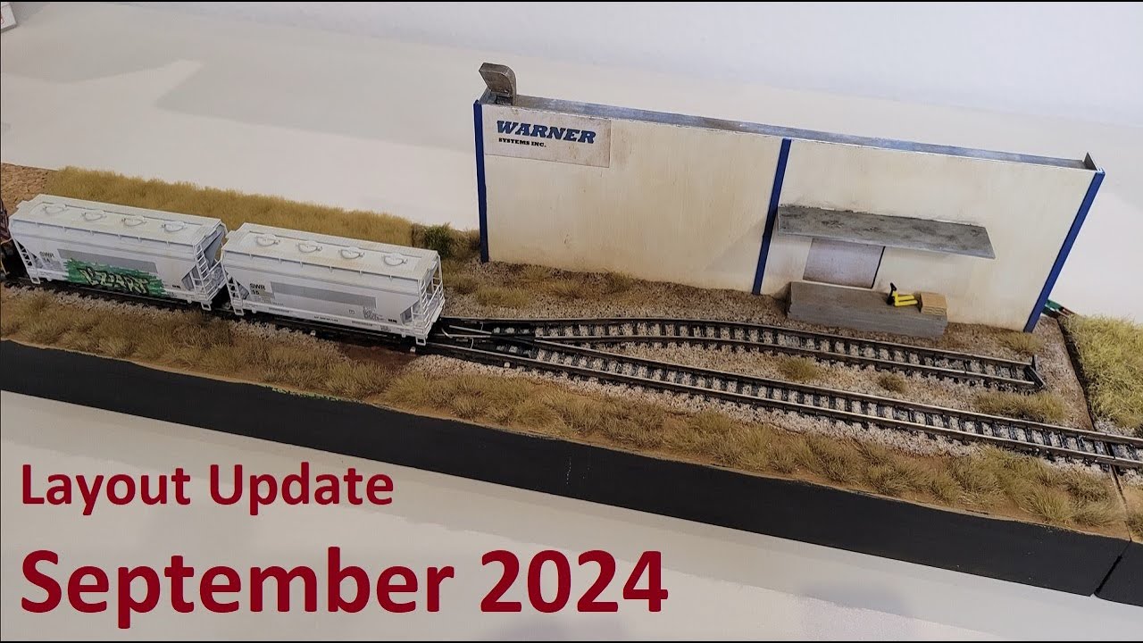Layout Update September 2024 (N scale switching layout)