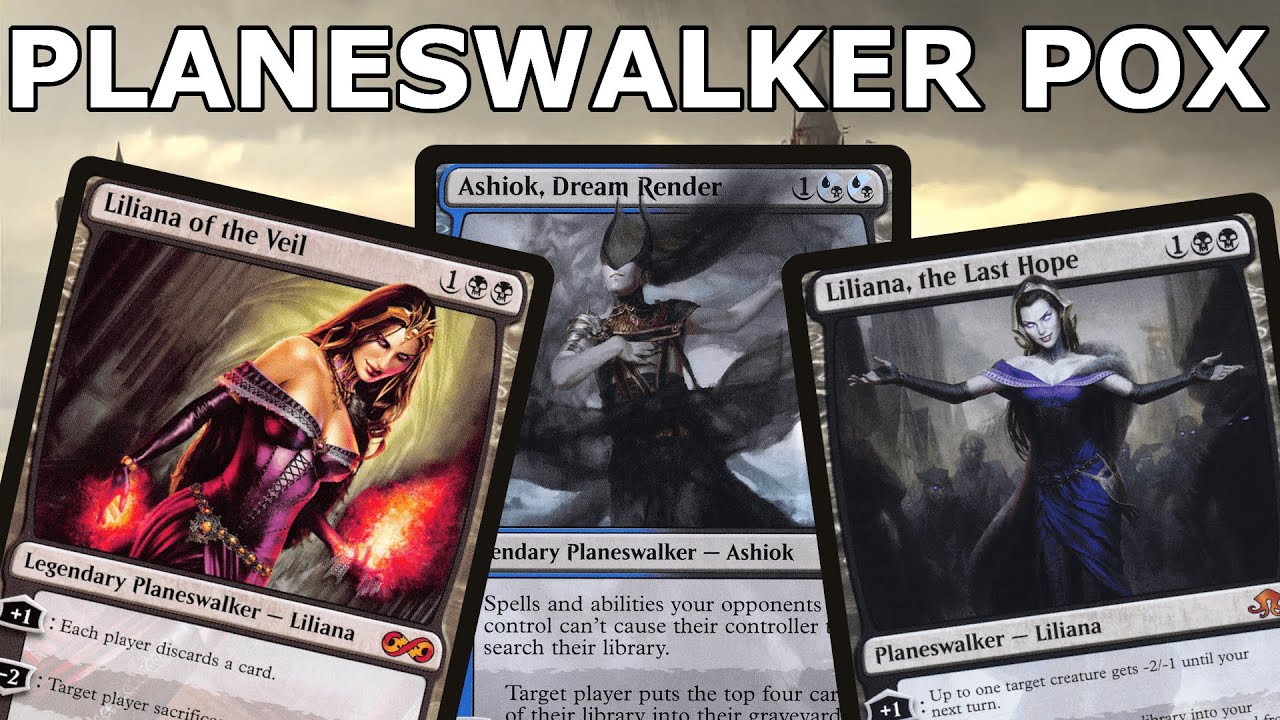 A POX ON THEE!!!  Planeswalker Pox (Mono Black Smallpox Control- Legacy MTG)