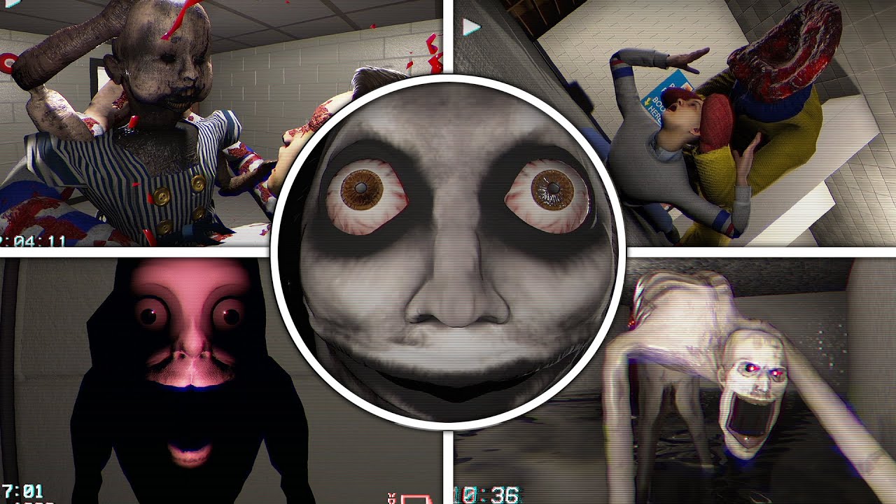 The Classrooms - All JumpScares and All Bosses