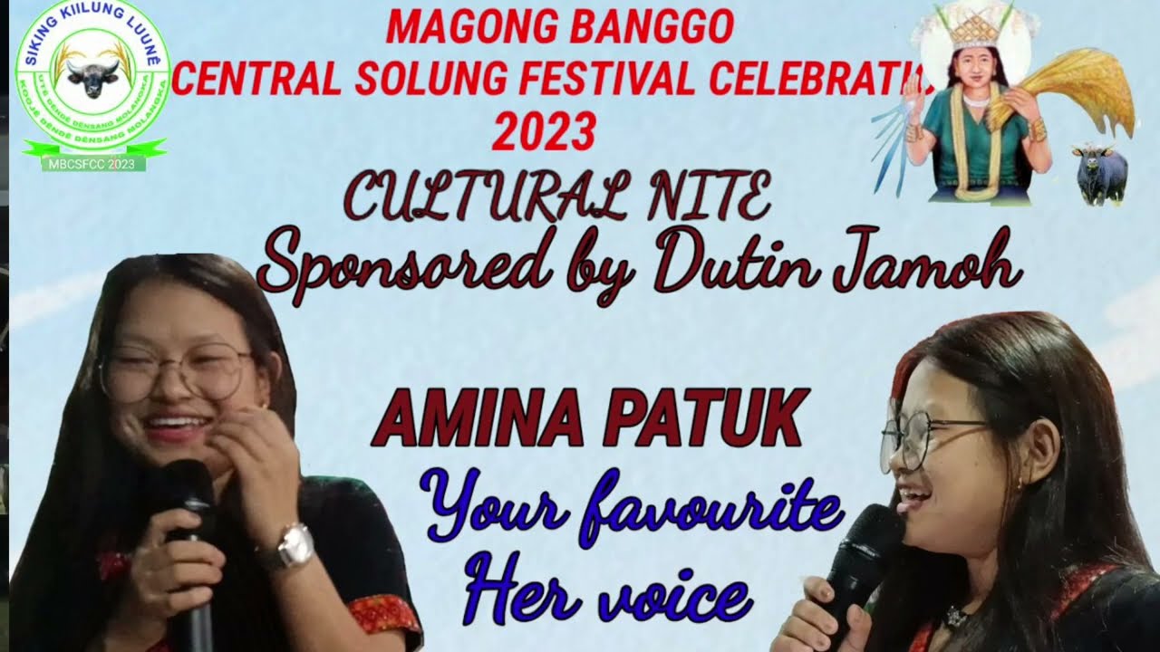 Amina Patuk/Yoyi bone kakole/Stage performance/Original voice Delong Padung/cultural nite/Riga