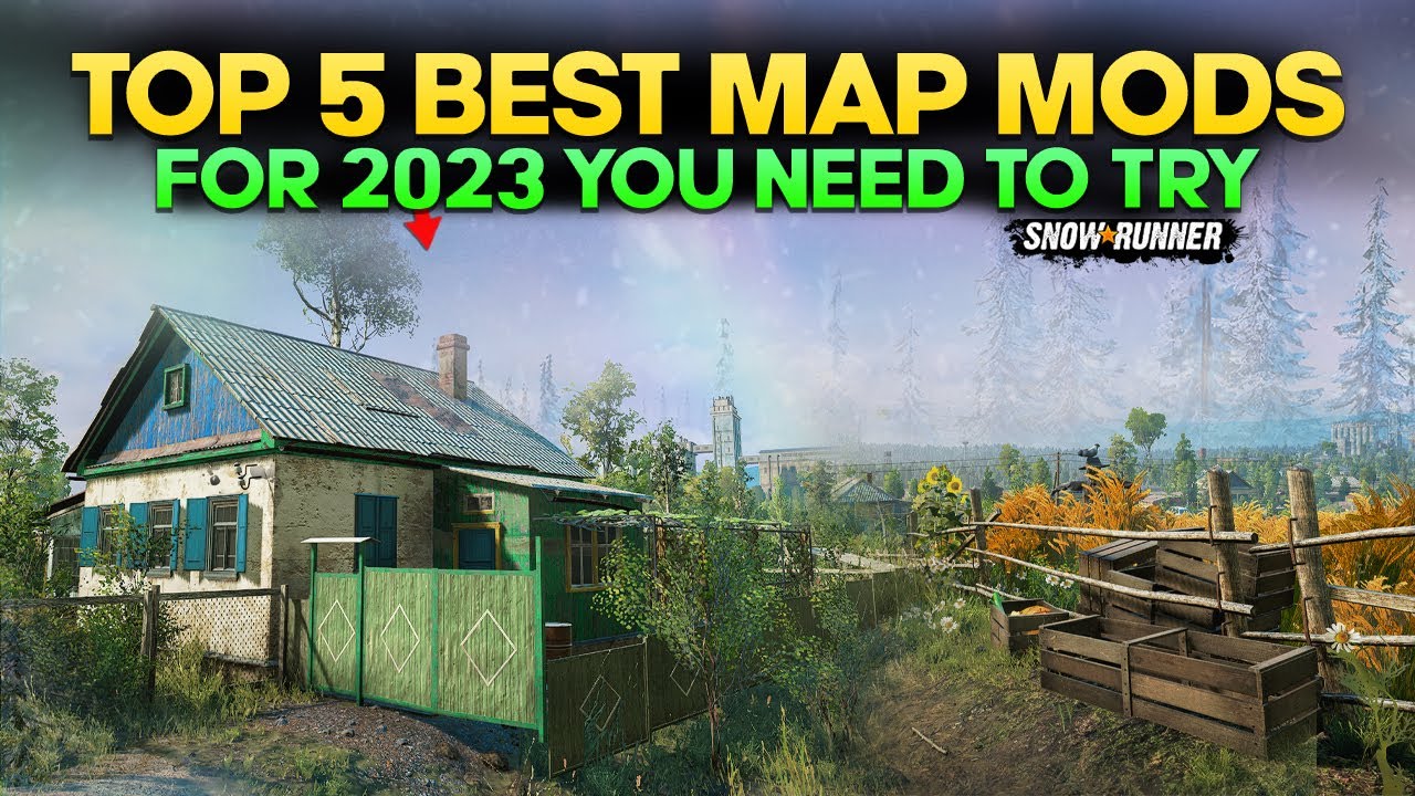 Top 5 Best Map Mods For 2023 You Must Need in SnowRunner on Consoles and PC