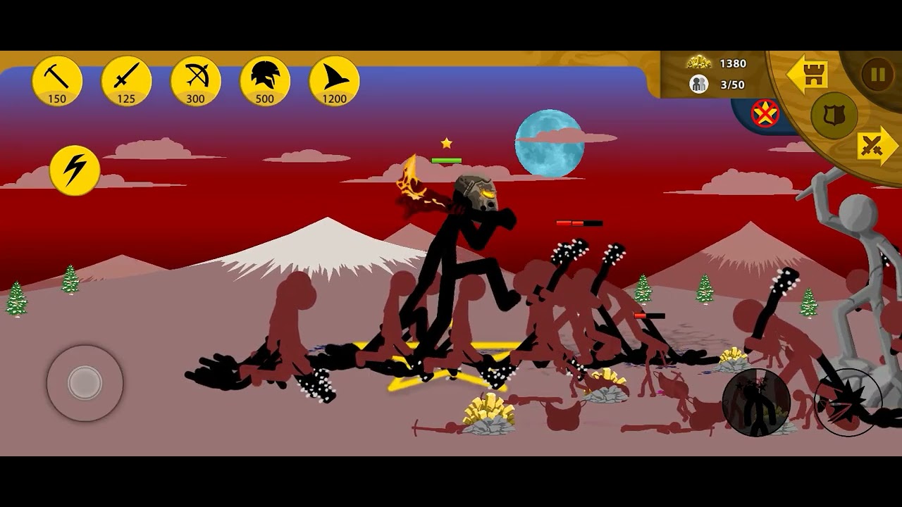 Stick war legacy big war part 6(prime Griffon vs Giant army)