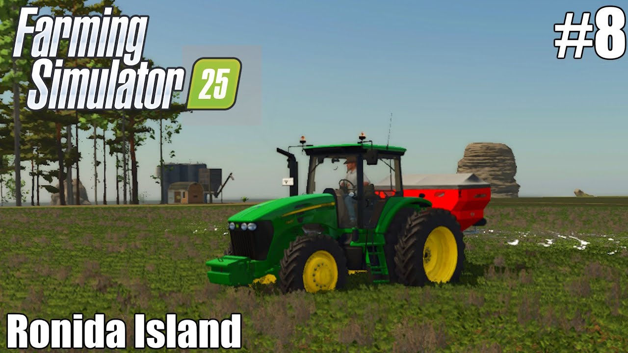 Farm Yard Upgrades! | Ronida Island #8 | Farming Simulator 25 Timelapse