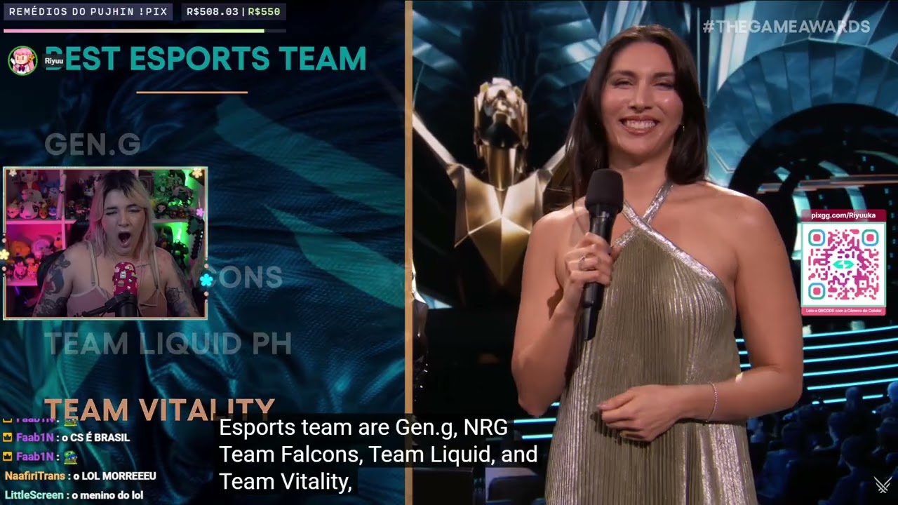 Riyuuka assistindo The Game Awards 2024 #8