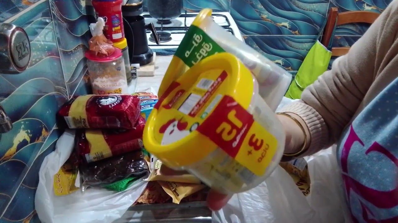 مشتريات شهر شعبان وموضوع اكل عرڨ الخدام الڨليل