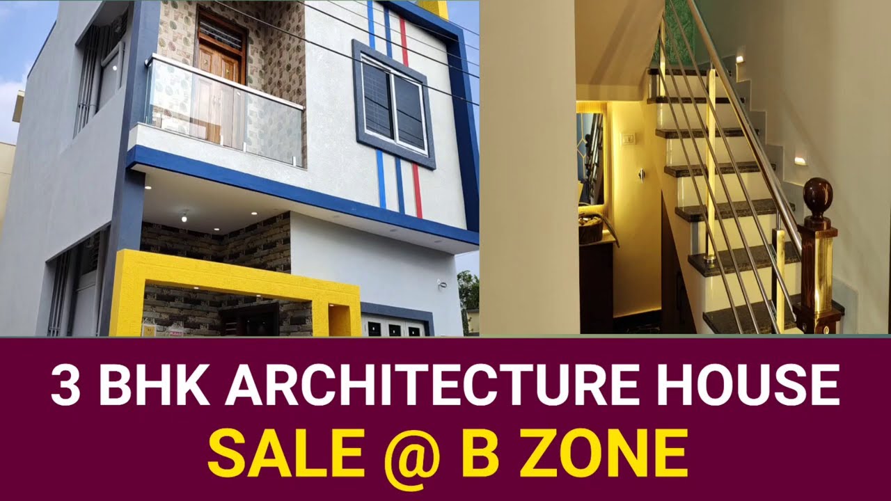 20×30 Duplex Architecture 3 BHK House for Sale Near DeveGowda Circle