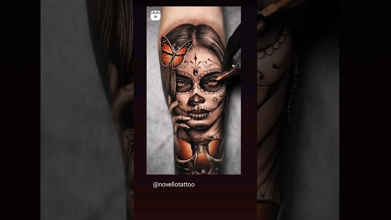 Beautiful 😍 tattoo by artist:@novellotattoo #tattoo #inked #skinart #inkedlife #tattoos #ink #short