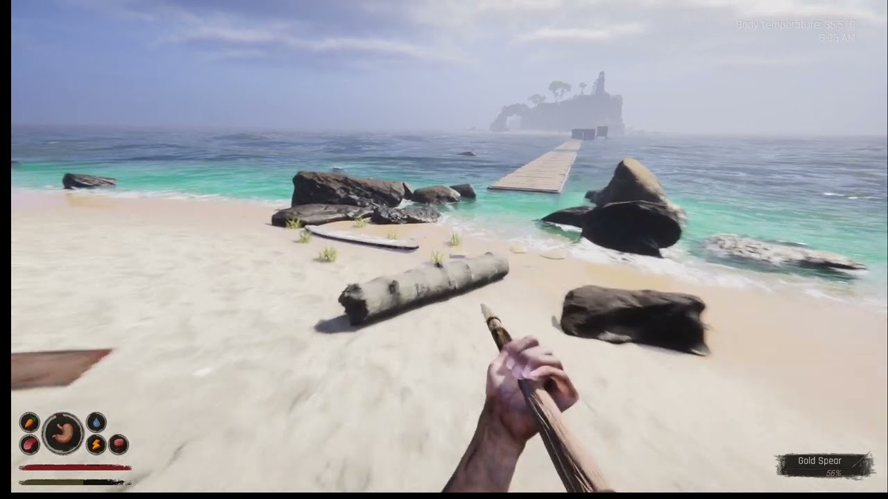 Project Castaway connecting all the islands with wood