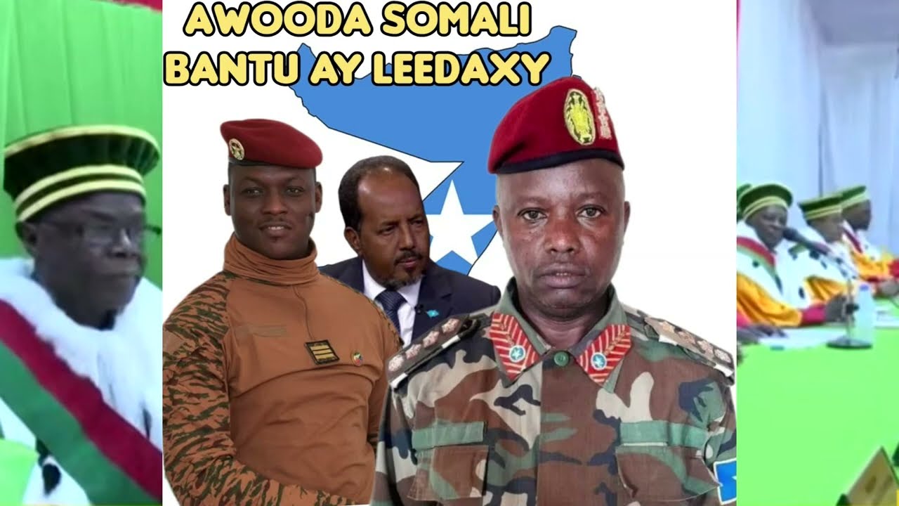 DOWLADA SOMALIA MIYAY KAMASEERTAY MARKAY ARGTAY AWOODA GEN SHEEGOW AY U DHIGANTO KABTAN IBRAHIM TROA