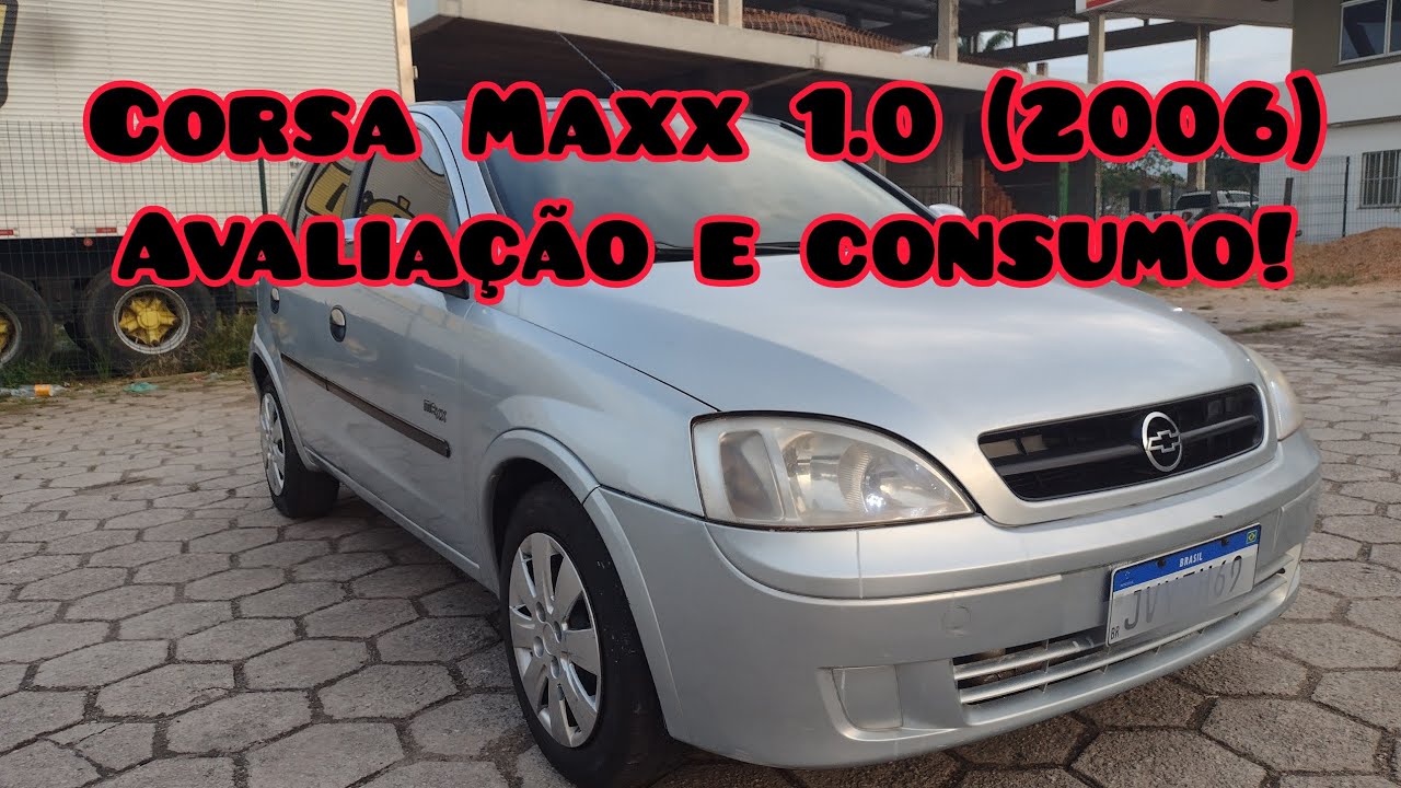 Corsa Maxx 1.0 (2006) Avaliação e consumo.