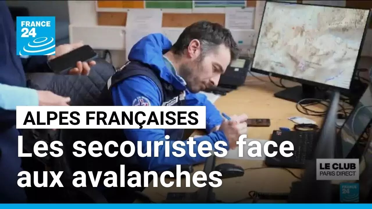 France : les secouristes du PGHM face aux avalanches meurtrières • FRANCE 24
