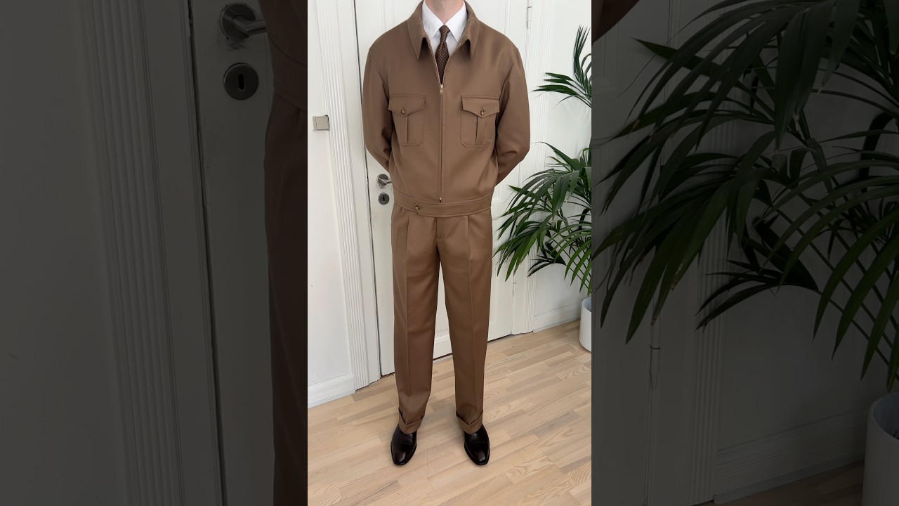 How to dress like a gentleman from the 1940s 