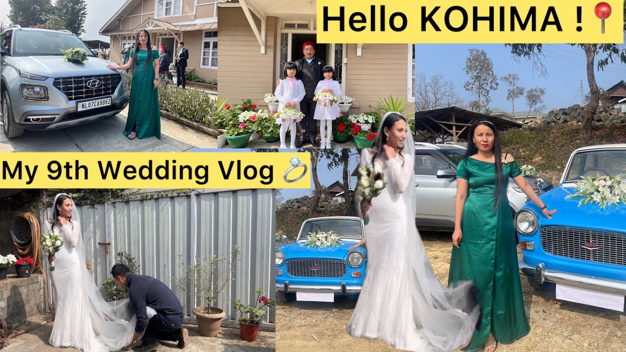 Nagaland Wedding 💍|| Wedding Of Thenjano & Wepre At Ebenezer Baptist Church Kohima || Wedding Vlog