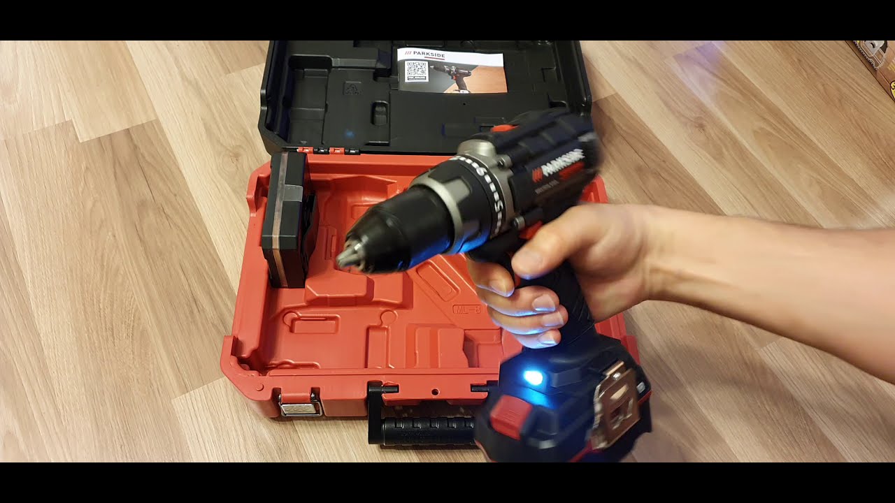Parkside Performance, 4 martie 2021. Cele 4 brushless-uri.