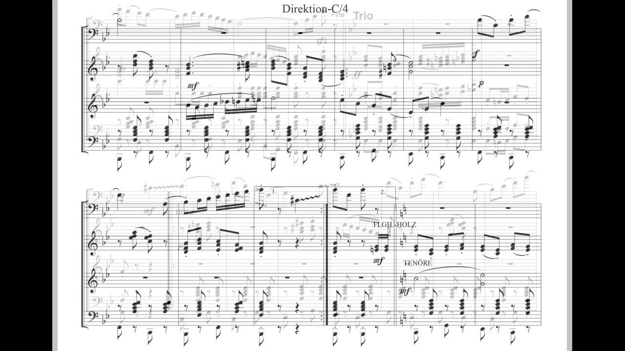 Einzelpolka Solo Für Posaune