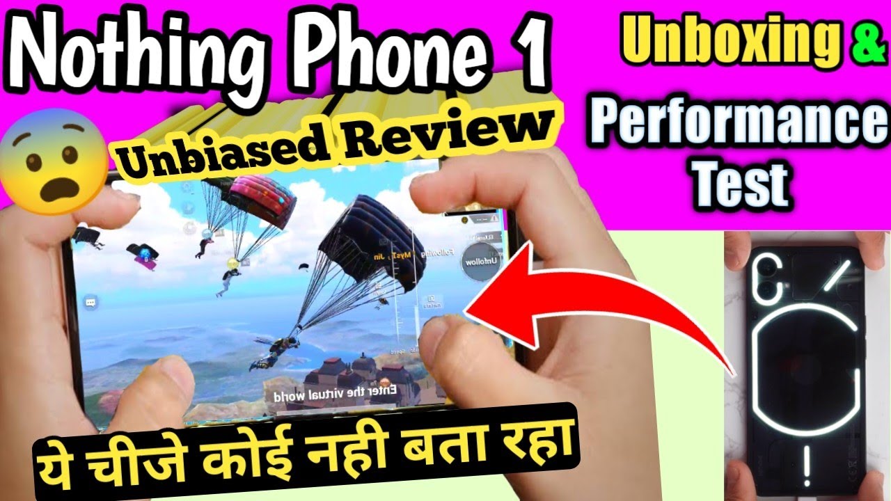 Nothing Phone 1 Pubg Test 🔥 Nothing Phone 1 Honest Review 🔥 Nothing Phone 1 Pubg Graphics Test