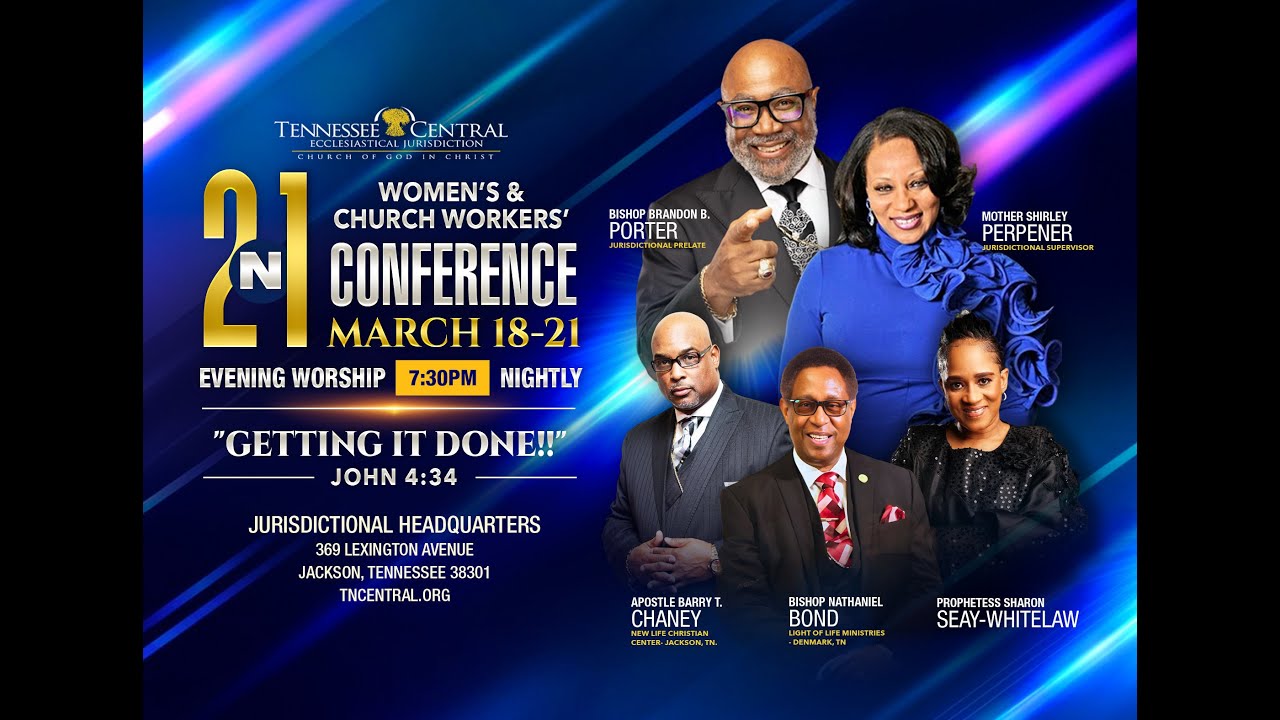 TN Central Women's Conference 2025 | Prophetess Sharon Seay-Whitelaw